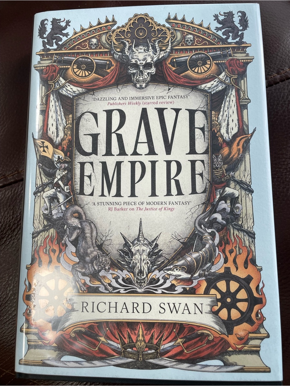 Goldsboro Grave Empire Signed Hardback by Richard Swan